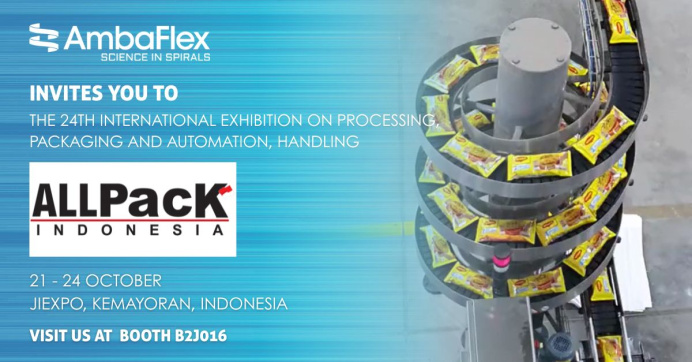 Your Product, Our Spiral – Let’s Talk at AllPack Indonesia
